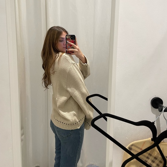 White sweater - Picture 2 of 2